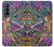 S1240 Bali Painting Hülle Schutzhülle Taschen für Samsung Galaxy Z Fold 3 5G