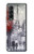 S1295 Eiffel Painting of Paris Case For Samsung Galaxy Z Fold 3 5G