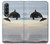 S1349 Killer whale Orca Hülle Schutzhülle Taschen für Samsung Galaxy Z Fold 3 5G