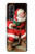 S1417 Santa Claus Merry Xmas Case For Samsung Galaxy Z Fold 3 5G
