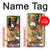 S1702 Tiki Man Toilet Hülle Schutzhülle Taschen für Samsung Galaxy Z Fold 3 5G