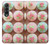 S1718 Yummy Cupcakes Hülle Schutzhülle Taschen für Samsung Galaxy Z Fold 3 5G