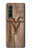 S2183 Goat Wood Graphic Printed Case For Samsung Galaxy Z Fold 3 5G