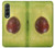 S2552 Avocado Fruit Hülle Schutzhülle Taschen für Samsung Galaxy Z Fold 3 5G