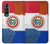 S3017 Paraguay Flag Hülle Schutzhülle Taschen für Samsung Galaxy Z Fold 3 5G