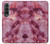 S3052 Pink Marble Graphic Printed Hülle Schutzhülle Taschen für Samsung Galaxy Z Fold 3 5G