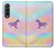 S3203 Rainbow Unicorn Hülle Schutzhülle Taschen für Samsung Galaxy Z Fold 3 5G