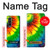 S3422 Tie Dye Hülle Schutzhülle Taschen für Samsung Galaxy Z Fold 3 5G
