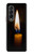 S3530 Buddha Candle Burning Case For Samsung Galaxy Z Fold 3 5G