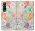 S3705 Pastel Floral Flower Hülle Schutzhülle Taschen für Samsung Galaxy Z Fold 3 5G