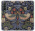S3791 William Morris Strawberry Thief Fabric Hülle Schutzhülle Taschen für Samsung Galaxy Z Fold 3 5G