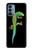 S0125 Green Madagascan Gecko Hülle Schutzhülle Taschen für OnePlus Nord N200 5G