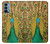 S0513 Peacock Hülle Schutzhülle Taschen für OnePlus Nord N200 5G