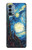 S0582 Van Gogh Starry Nights Hülle Schutzhülle Taschen für OnePlus Nord N200 5G