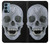S1286 Diamond Skull Hülle Schutzhülle Taschen für OnePlus Nord N200 5G