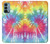 S1697 Tie Dye Colorful Graphic Printed Hülle Schutzhülle Taschen für OnePlus Nord N200 5G