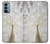 S1980 White Peacock Hülle Schutzhülle Taschen für OnePlus Nord N200 5G