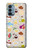 S2321 Food and Drink Seamless Hülle Schutzhülle Taschen für OnePlus Nord N200 5G