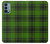 S2373 Tartan Green Pattern Hülle Schutzhülle Taschen für OnePlus Nord N200 5G
