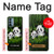S2441 Panda Family Bamboo Forest Hülle Schutzhülle Taschen für OnePlus Nord N200 5G