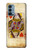 S2833 Poker Card Queen Hearts Hülle Schutzhülle Taschen für OnePlus Nord N200 5G