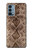 S2875 Rattle Snake Skin Graphic Printed Hülle Schutzhülle Taschen für OnePlus Nord N200 5G