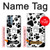 S2904 Dog Paw Prints Hülle Schutzhülle Taschen für OnePlus Nord N200 5G