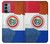 S3017 Paraguay Flag Hülle Schutzhülle Taschen für OnePlus Nord N200 5G