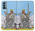 S3068 Tarot Card Queen of Swords Hülle Schutzhülle Taschen für OnePlus Nord N200 5G