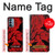 S3325 Crow Black Blood Tree Hülle Schutzhülle Taschen für OnePlus Nord N200 5G