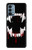S3527 Vampire Teeth Bloodstain Hülle Schutzhülle Taschen für OnePlus Nord N200 5G