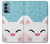 S3542 Cute Cat Cartoon Hülle Schutzhülle Taschen für OnePlus Nord N200 5G