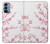 S3707 Pink Cherry Blossom Spring Flower Hülle Schutzhülle Taschen für OnePlus Nord N200 5G