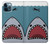 S3825 Cartoon Shark Sea Diving Hülle Schutzhülle Taschen für iPhone 12 Pro Max