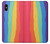 S3799 Cute Vertical Watercolor Rainbow Hülle Schutzhülle Taschen für iPhone X, iPhone XS