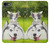S3795 Grumpy Kitten Cat Playful Siberian Husky Dog Paint Hülle Schutzhülle Taschen für iPhone 7, iPhone 8, iPhone SE (2020) (2022)