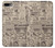 S3819 Retro Vintage Paper Hülle Schutzhülle Taschen für iPhone 7 Plus, iPhone 8 Plus