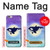 S3807 Killer Whale Orca Moon Pastel Fantasy Hülle Schutzhülle Taschen für iPhone 6 6S