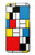 S3814 Piet Mondrian Line Art Composition Hülle Schutzhülle Taschen für iPhone 6 Plus, iPhone 6s Plus
