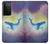 S3802 Dream Whale Pastel Fantasy Hülle Schutzhülle Taschen für Samsung Galaxy S21 Ultra 5G