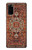 S3813 Persian Carpet Rug Pattern Hülle Schutzhülle Taschen für Samsung Galaxy S20