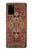 S3813 Persian Carpet Rug Pattern Hülle Schutzhülle Taschen für Samsung Galaxy S20 Plus, Galaxy S20+