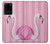 S3805 Flamingo Pink Pastel Hülle Schutzhülle Taschen für Samsung Galaxy S20 Ultra