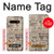 S3819 Retro Vintage Paper Hülle Schutzhülle Taschen für Samsung Galaxy S10