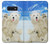 S3794 Arctic Polar Bear in Love with Seal Paint Hülle Schutzhülle Taschen für Samsung Galaxy S10e