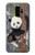 S3793 Cute Baby Panda Snow Painting Hülle Schutzhülle Taschen für Samsung Galaxy S9