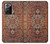 S3813 Persian Carpet Rug Pattern Hülle Schutzhülle Taschen für Samsung Galaxy Note 20 Ultra, Ultra 5G