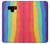 S3799 Cute Vertical Watercolor Rainbow Hülle Schutzhülle Taschen für Note 9 Samsung Galaxy Note9