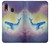 S3802 Dream Whale Pastel Fantasy Hülle Schutzhülle Taschen für Samsung Galaxy A20, Galaxy A30