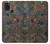 S3815 Psychedelic Art Hülle Schutzhülle Taschen für Samsung Galaxy A21s